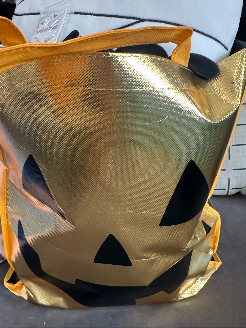 Halloween 🎃 Bundle Jack-O'-Lantern Trick-or-Treat Tote -